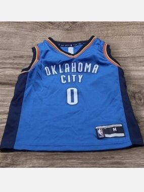 BOY'S NBA WESTBROOK OFFICIAL LICENSED BASKETBALL TANK TOP JERSEY